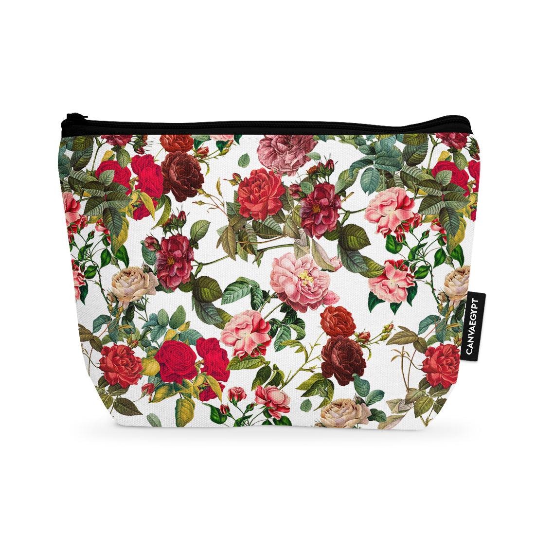 Makeup Pouch Roses - CANVAEGYPT