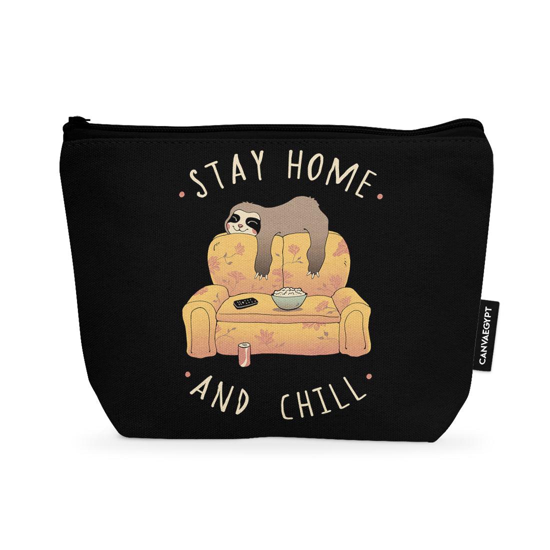 Makeup Pouch Stay Home - CANVAEGYPT