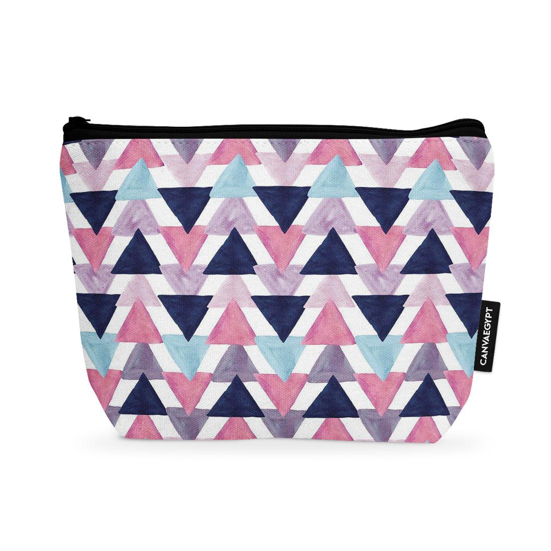 Makeup Pouch Triangles - CANVAEGYPT