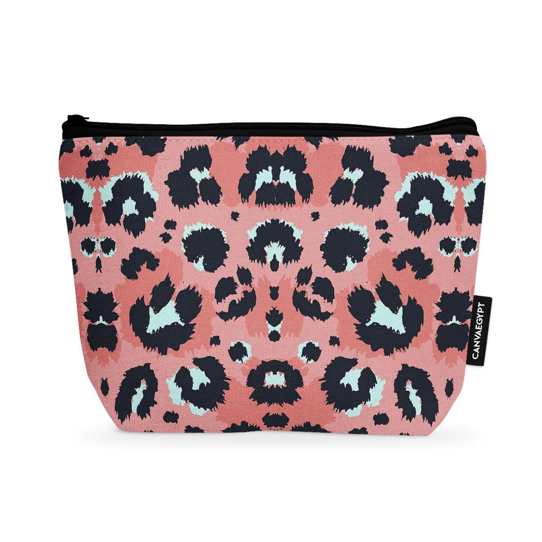 Makeup Pouch pink Jaguar - CANVAEGYPT