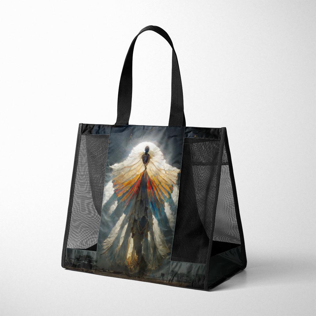 Mesh Bag African Angel Art - CANVAEGYPT
