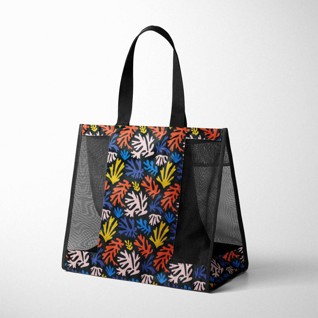 Mesh Bag Floral - CANVAEGYPT