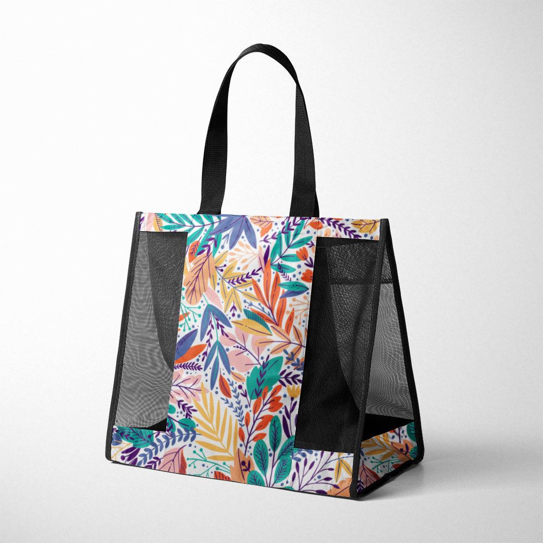 Mesh Bag Floral Summer - CANVAEGYPT