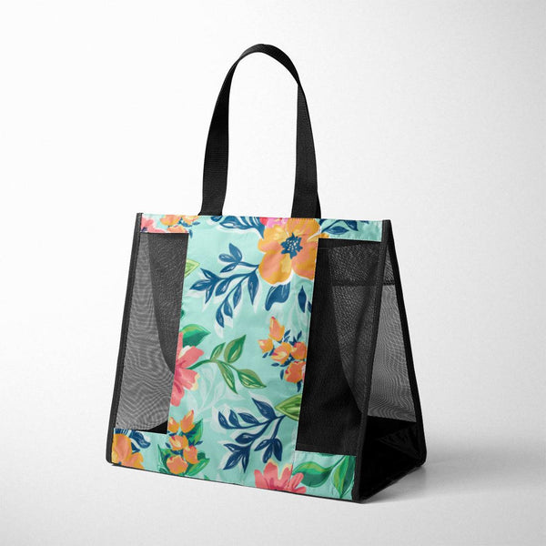 Mesh Bag Flowers - CANVAEGYPT