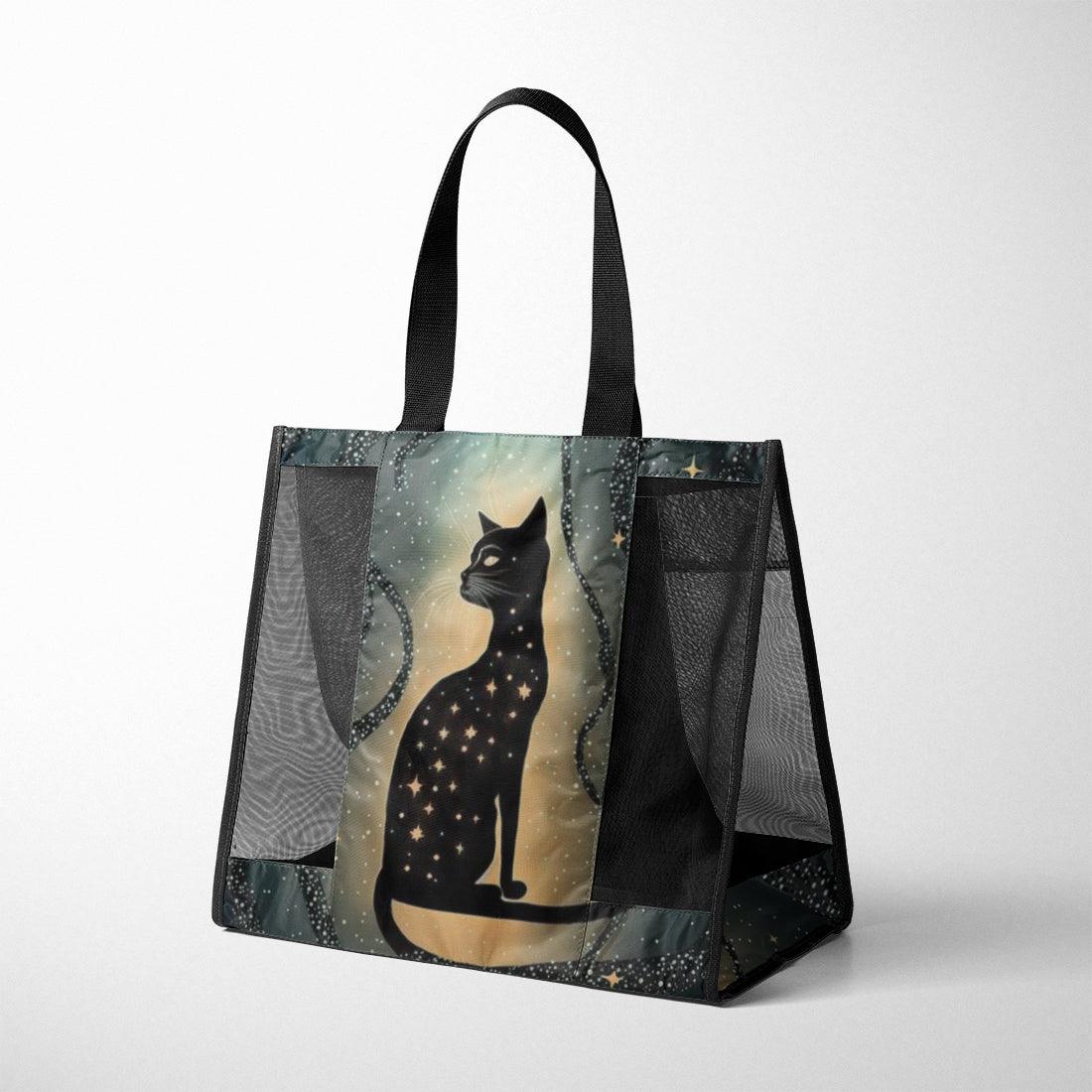 Mesh Bag Galaxy Cat - CANVAEGYPT