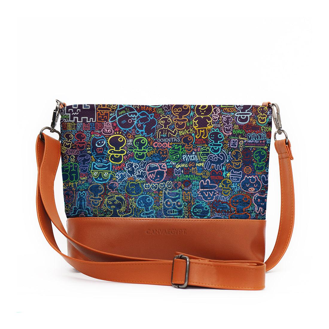 Mixed Crossbody Bags Neon - CANVAEGYPT