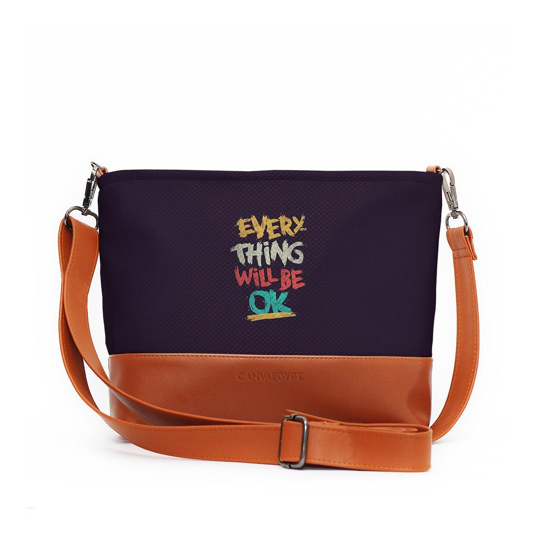 Mixed Crossbody Bags every thing will be ok - CANVAEGYPT