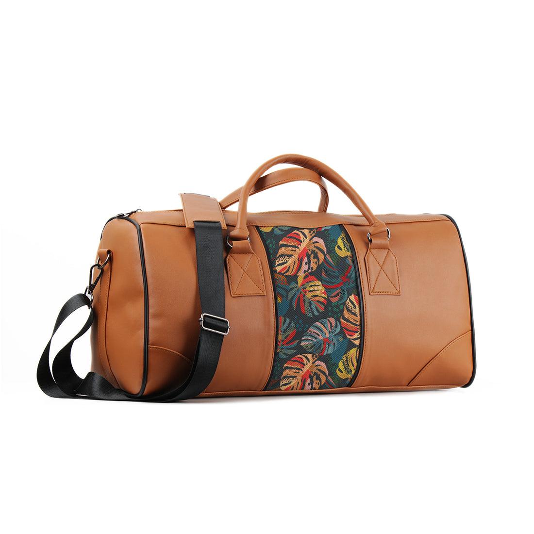 Mixed Duffel Bag Big Leaves - CANVAEGYPT