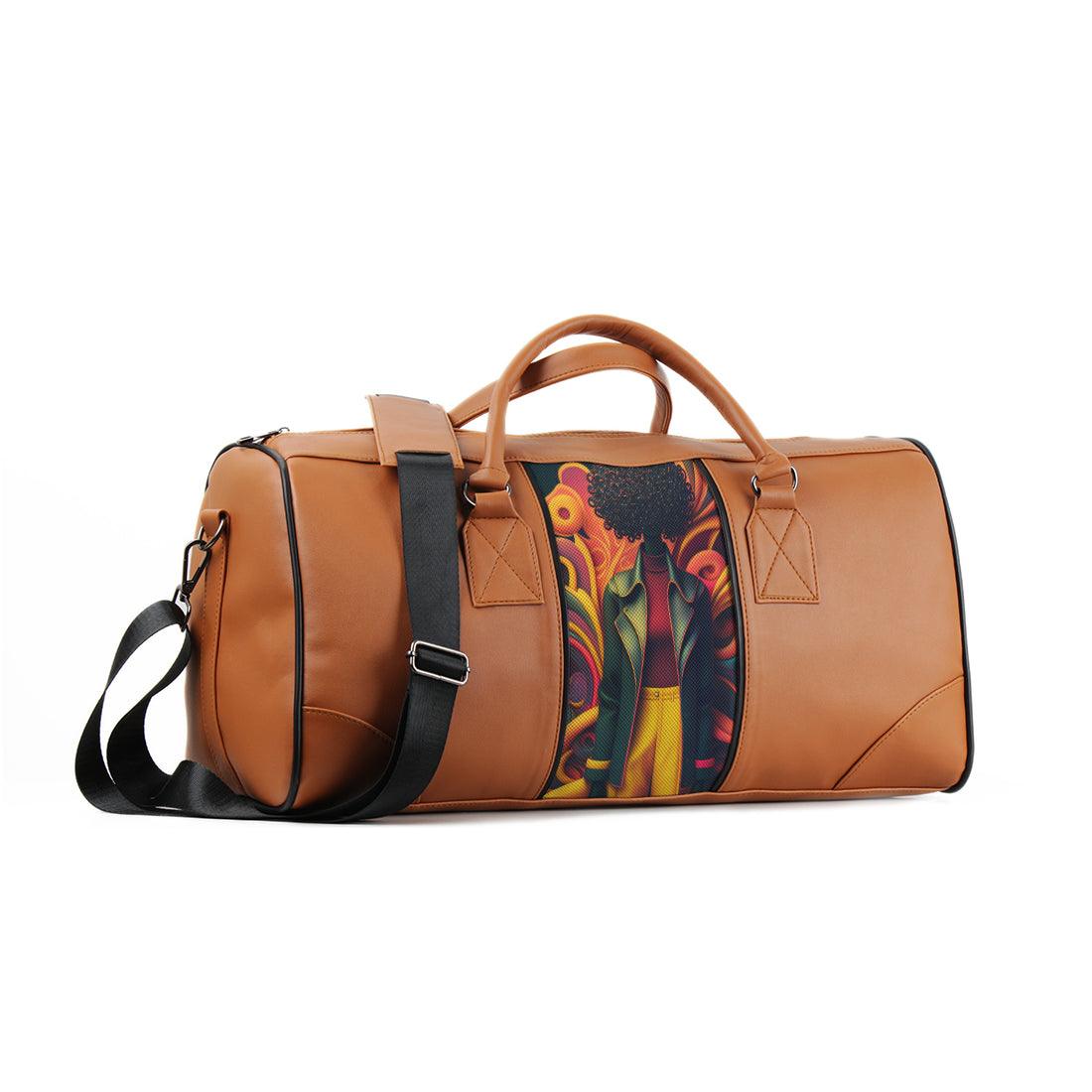 Mixed Duffel Bag Black Model - CANVAEGYPT