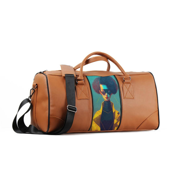Mixed Duffel Bag Blue cyberpunk - CANVAEGYPT