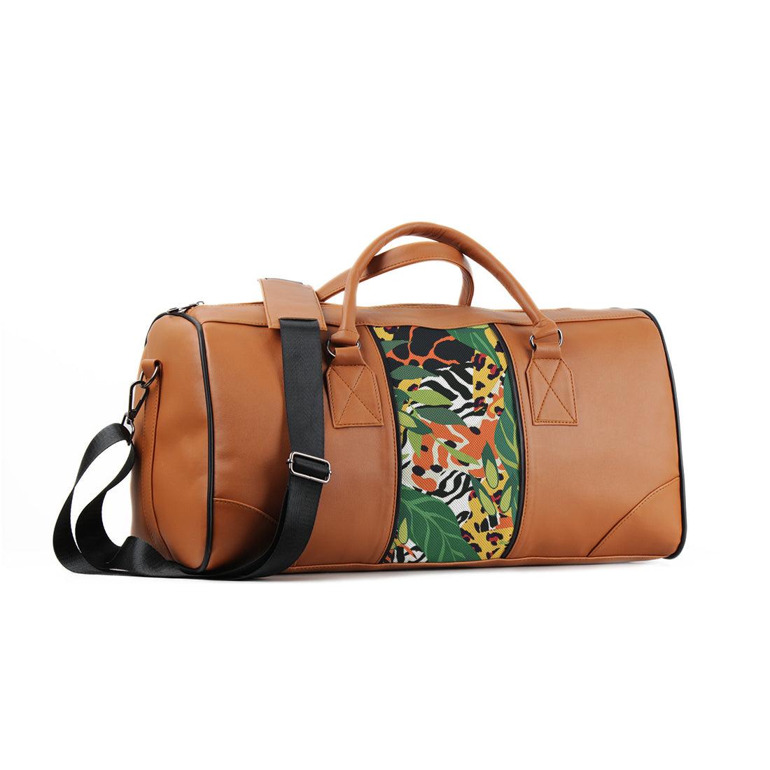 Mixed Duffel Bag Natural Skin - CANVAEGYPT