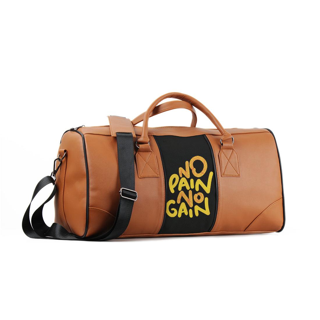 Mixed Duffel Bag No Pain No Gain - CANVAEGYPT