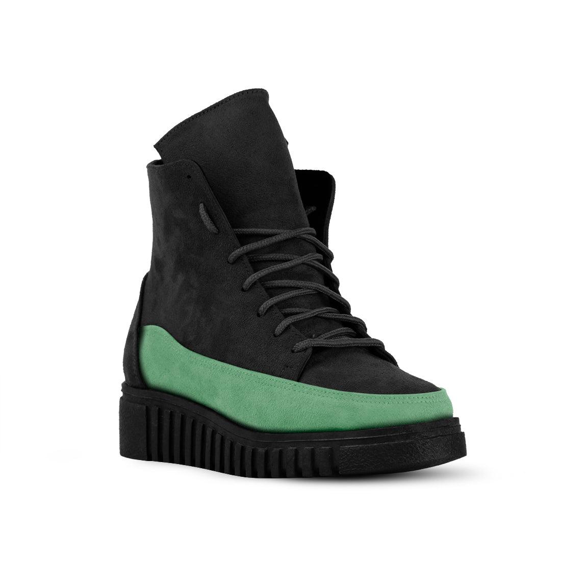 Mixed Rope Petty Booties LGreen - CANVAEGYPT