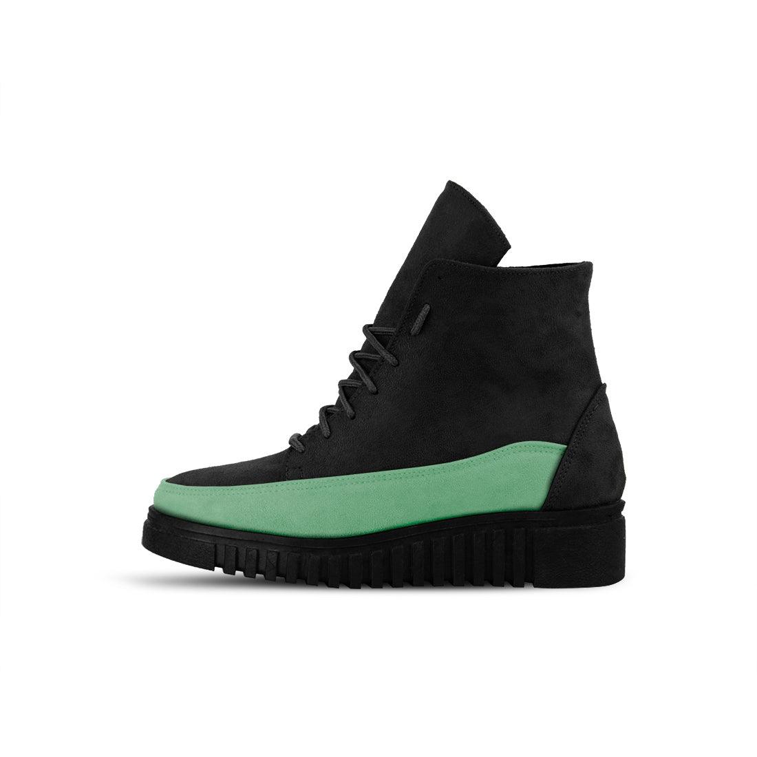 Mixed Rope Petty Booties LGreen - CANVAEGYPT