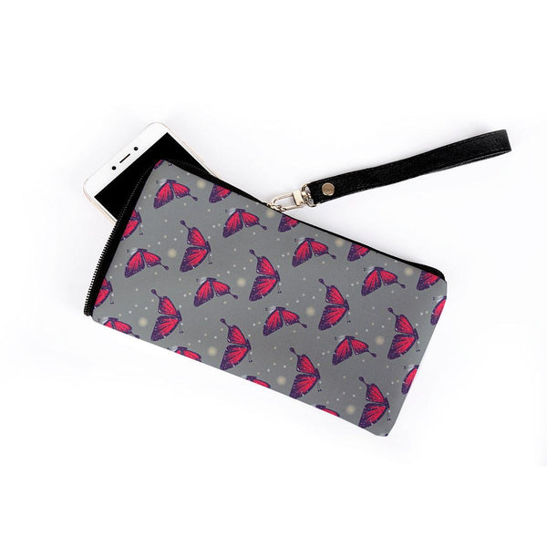 Mobile Case Butterfly in Grey - CANVAEGYPT