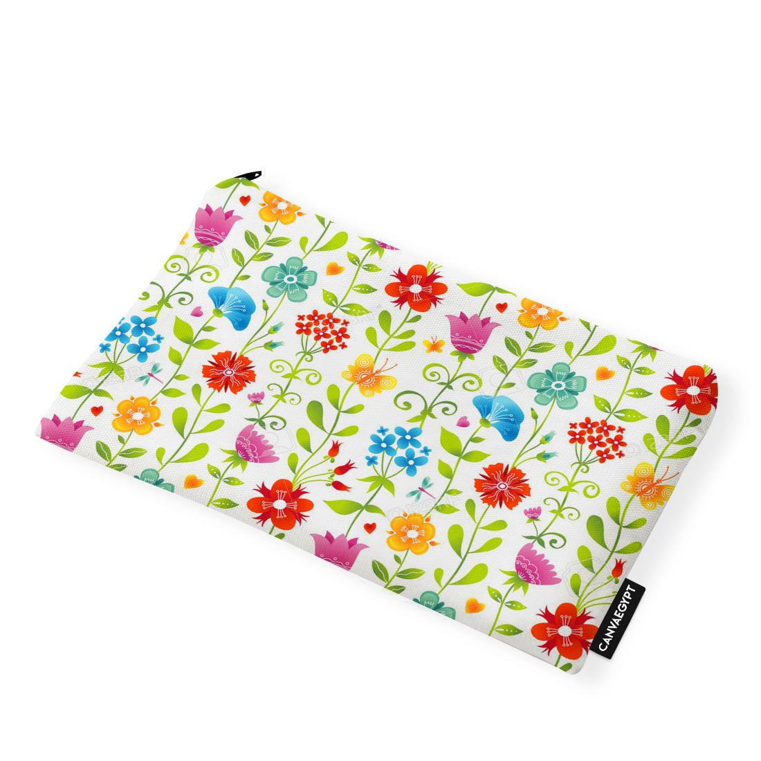 Pouch Flowers Pattern - CANVAEGYPT