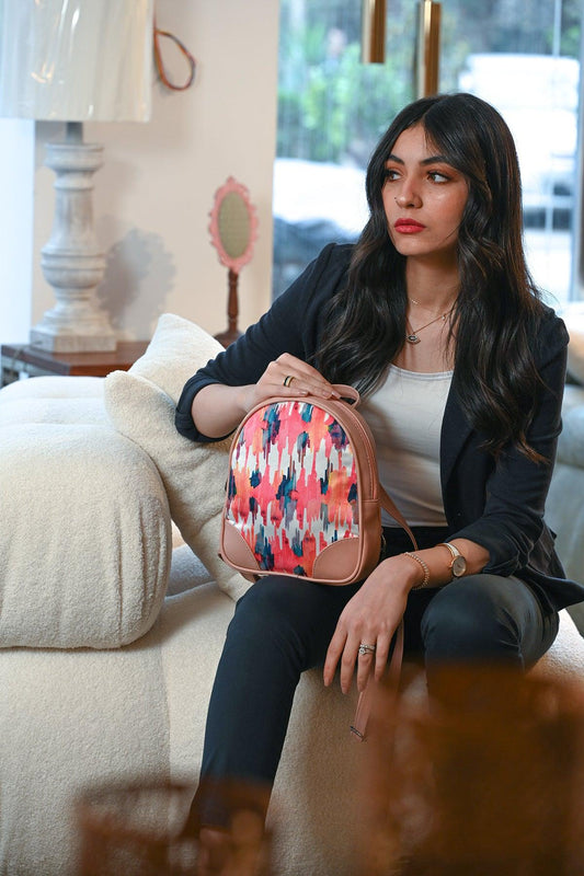 Rose O Mini Backpacks Rose quarts - CANVAEGYPT