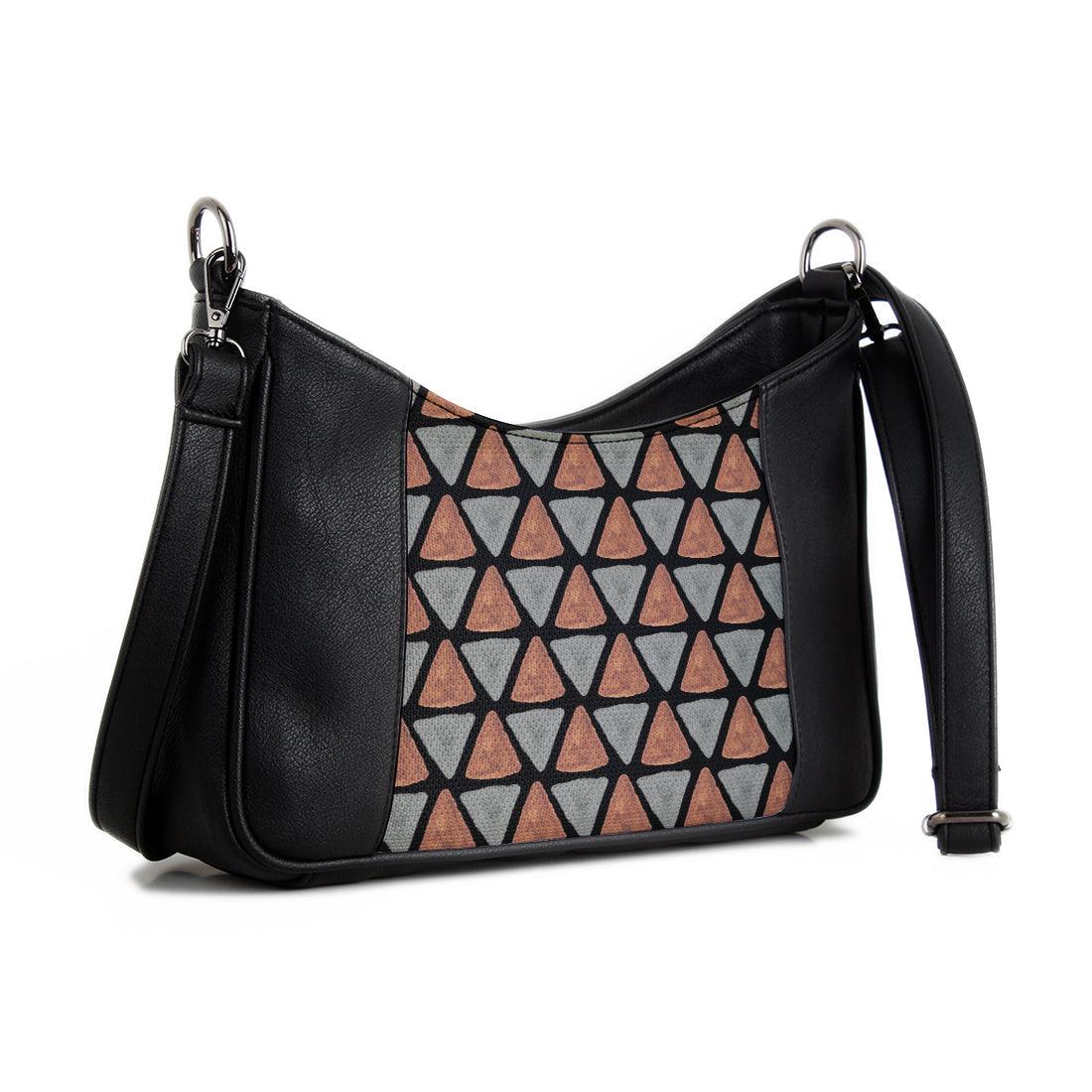 Retro Cross bag African Triangles - CANVAEGYPT