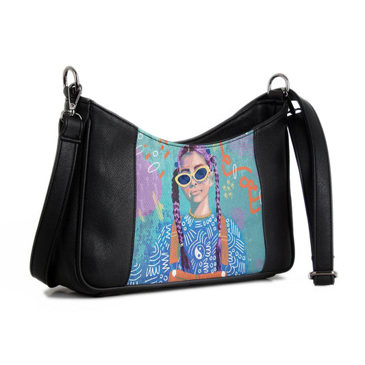 Retro Cross bag Lilac locks - CANVAEGYPT