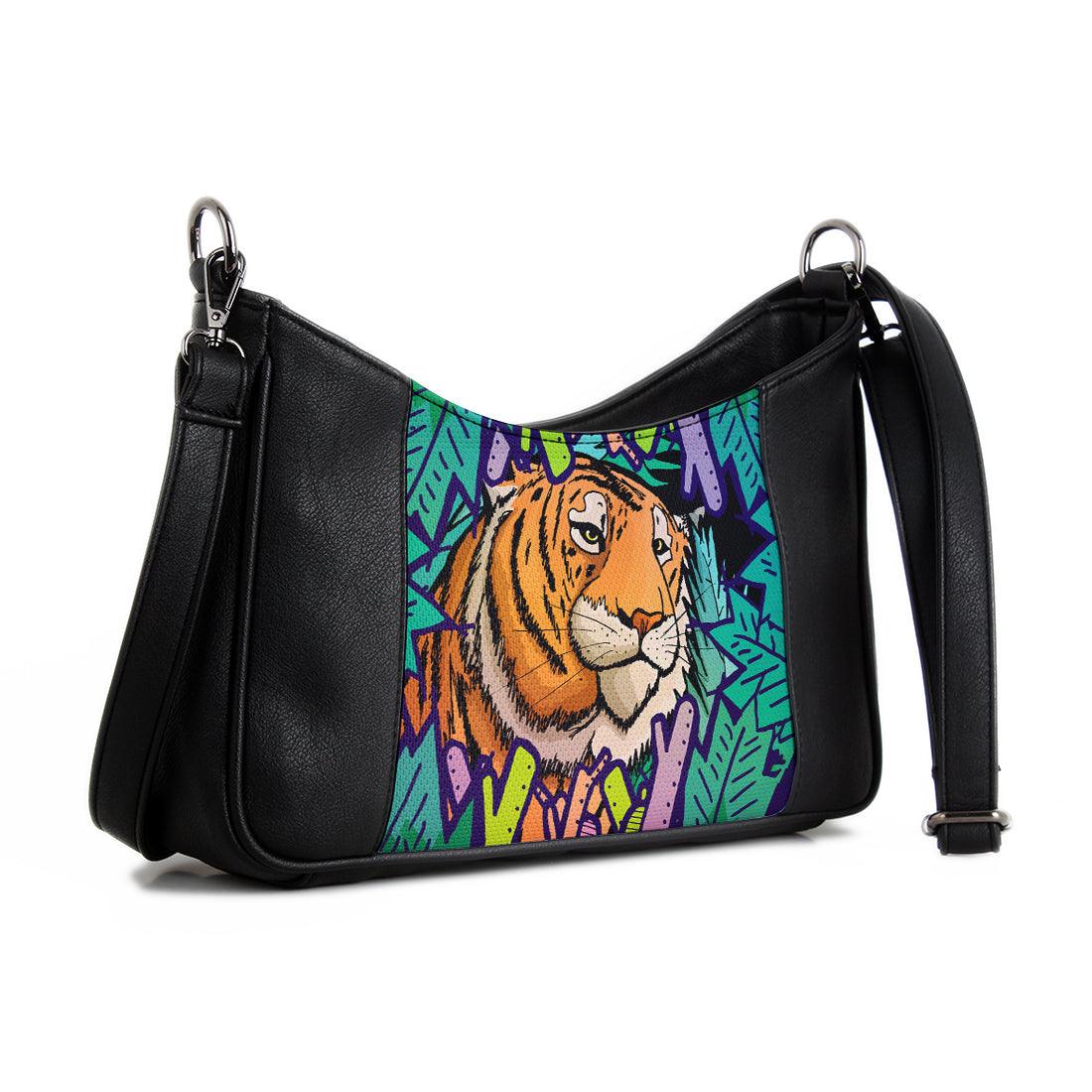 Retro Cross bag Tiger in the jungle - CANVAEGYPT