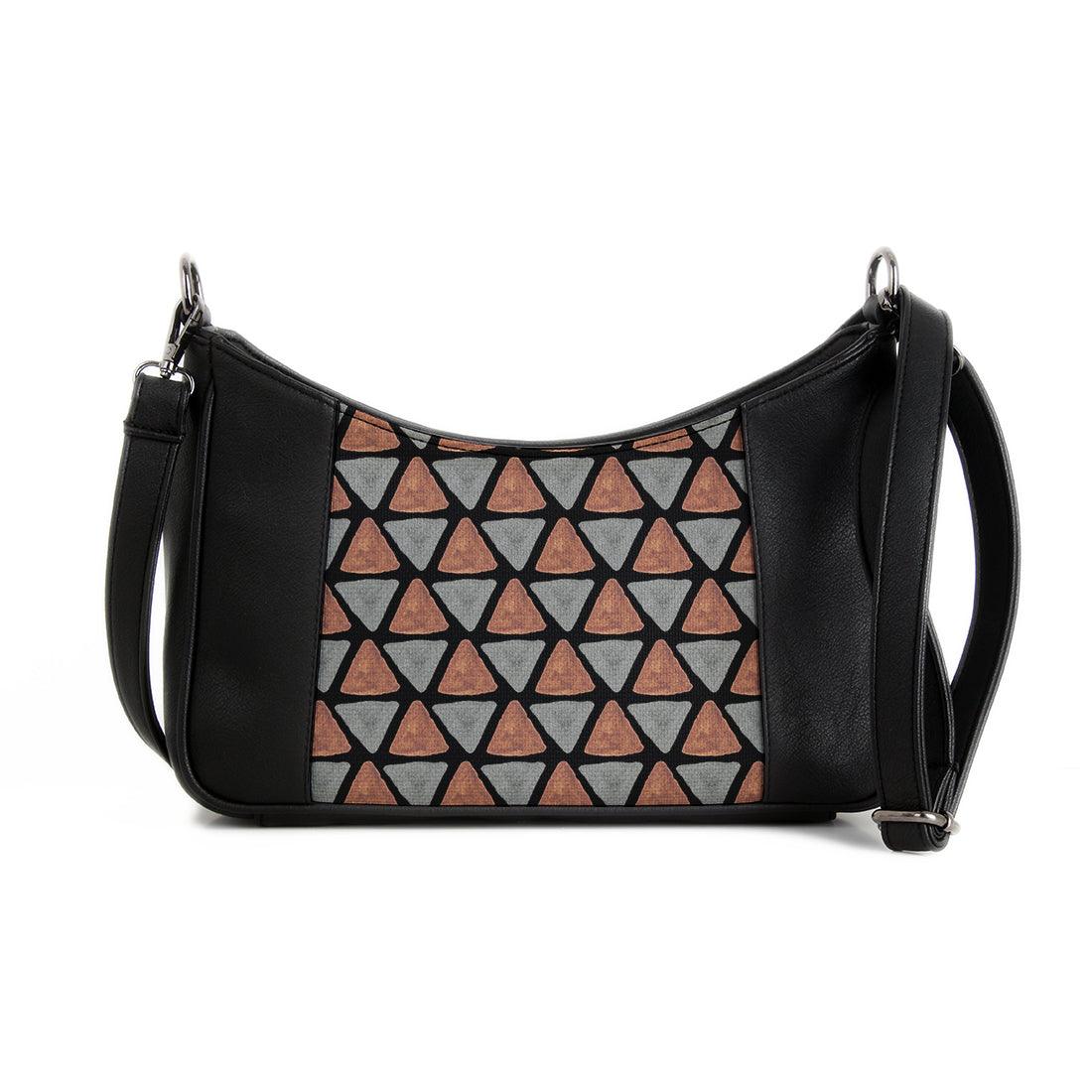 Retro Cross bag African Triangles - CANVAEGYPT