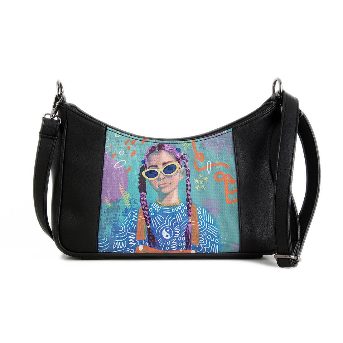 Retro Cross bag Lilac locks - CANVAEGYPT