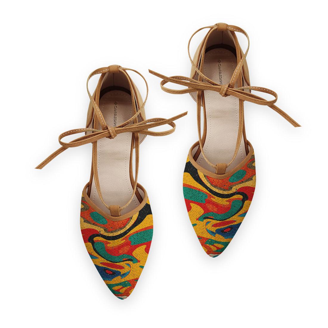 Rope tie Sandal Sea of Colors - CANVAEGYPT