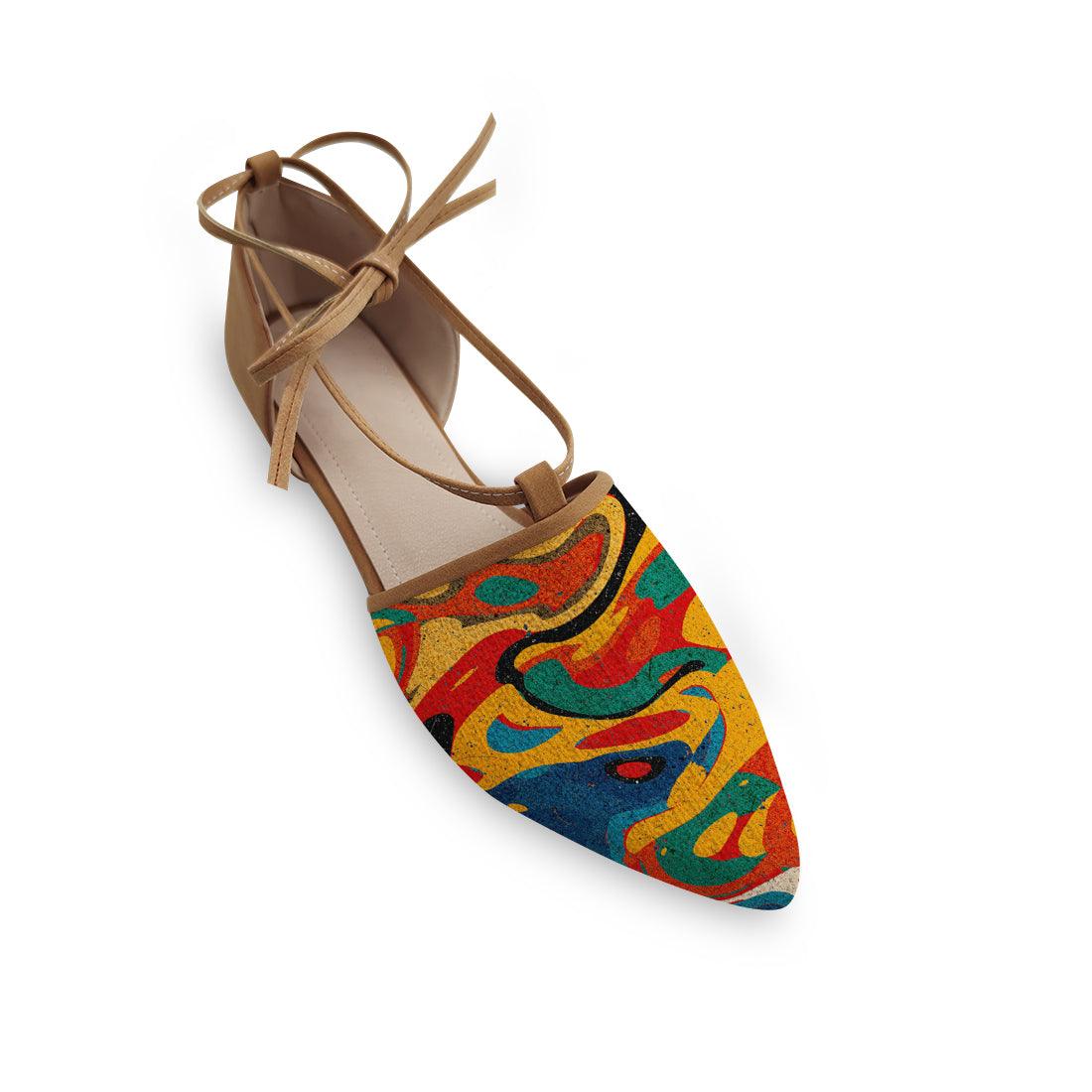 Rope tie Sandal Sea of Colors - CANVAEGYPT