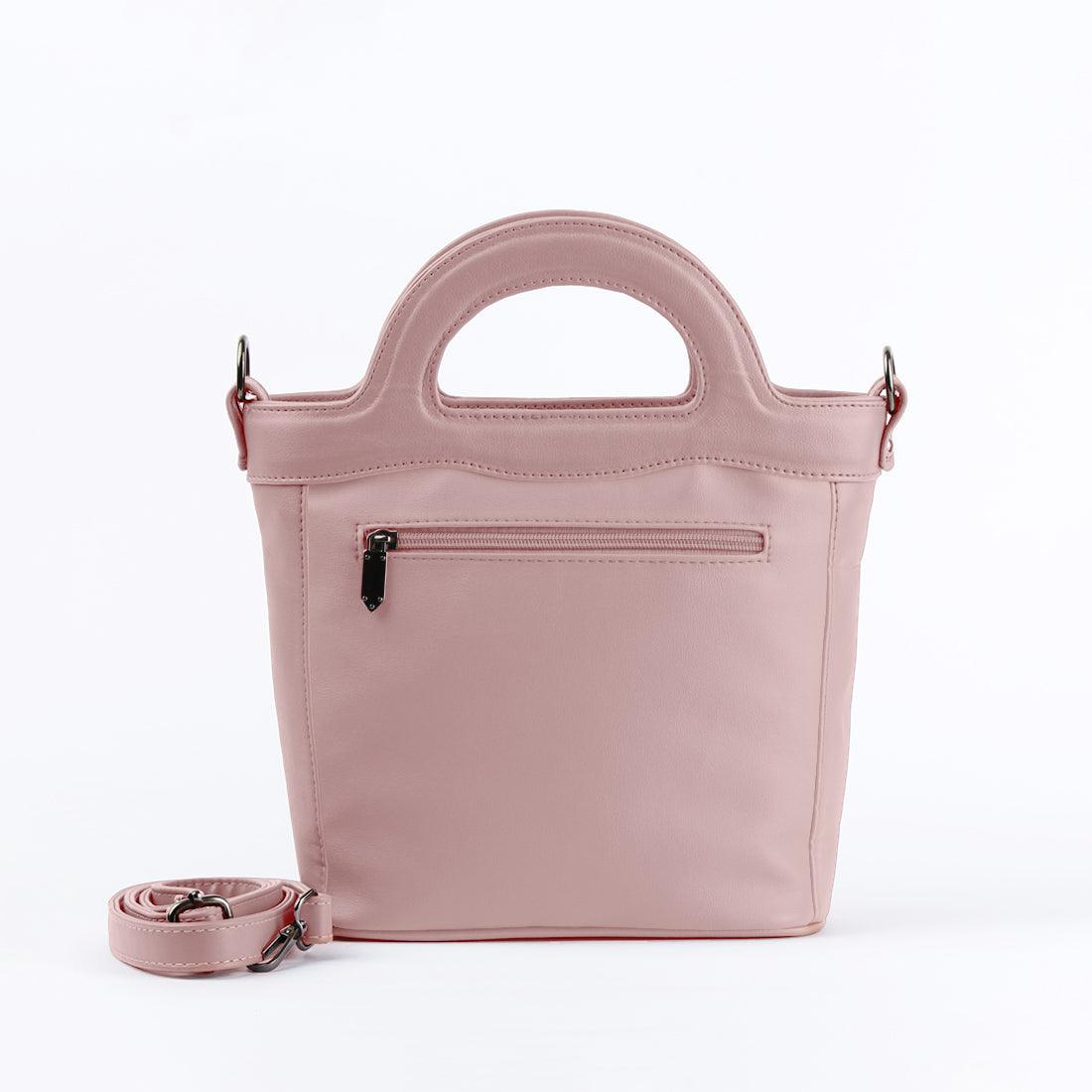 Rose Top Handle Handbag Purple Floral - CANVAEGYPT