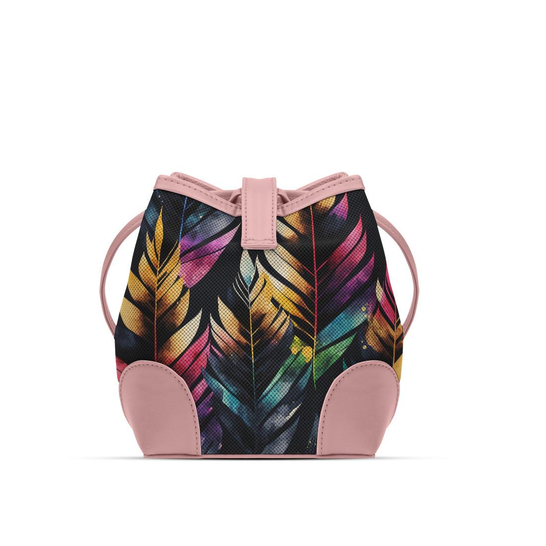 Rose Bucket Bags Colorful leaf - CANVAEGYPT