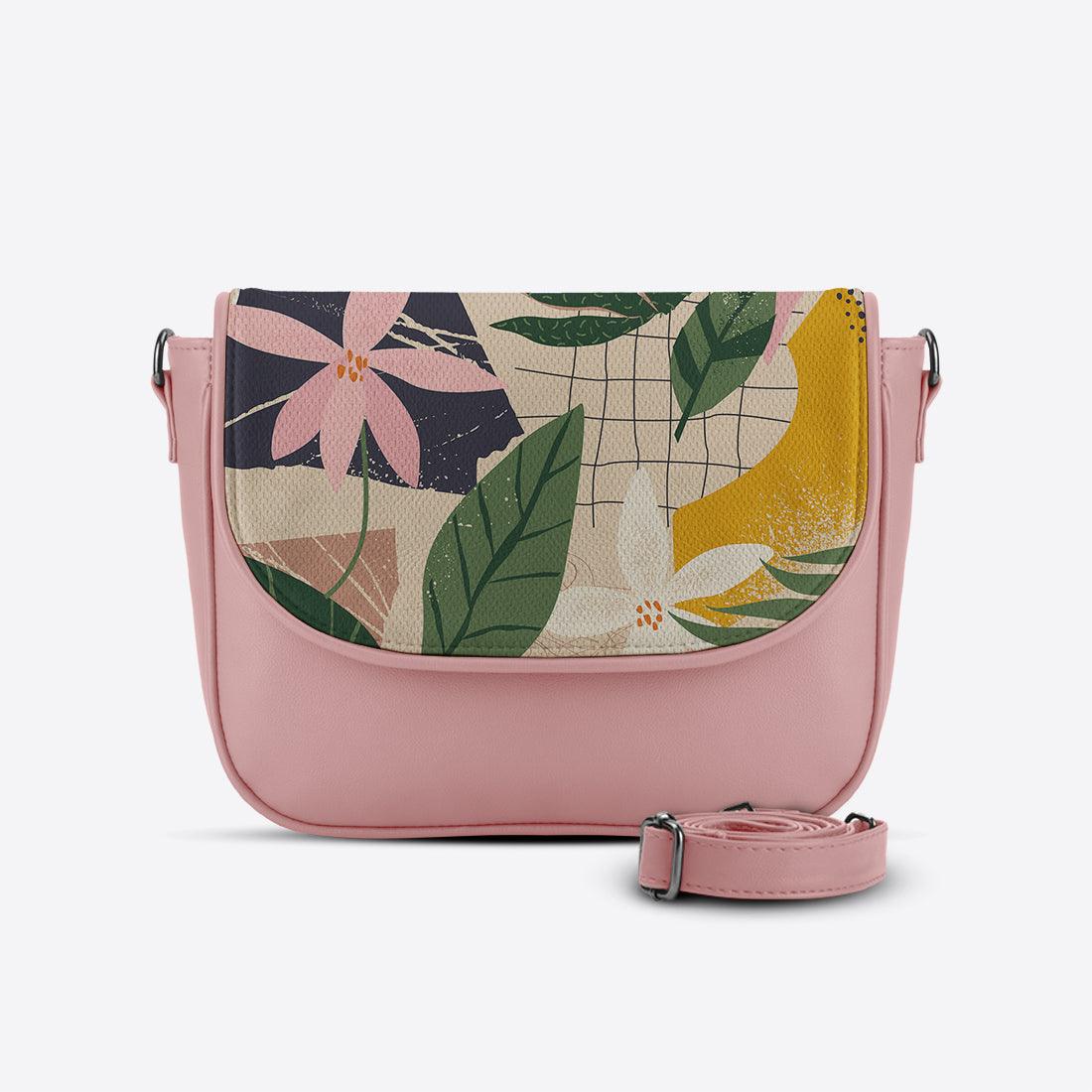 Rose Messenger Crossbody Leafs - CANVAEGYPT