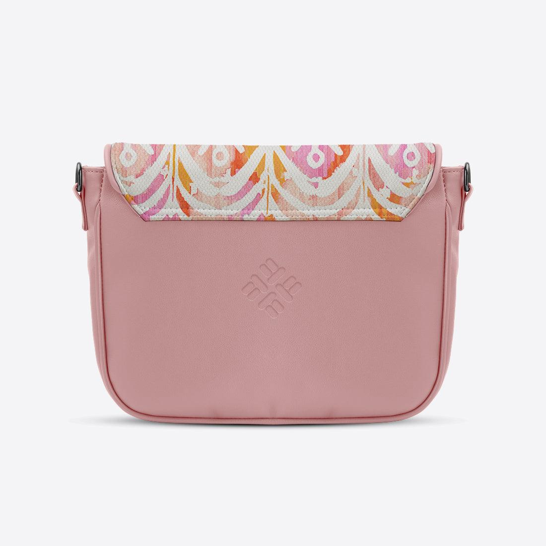 Rose Messenger Crossbody Rose ikat - CANVAEGYPT