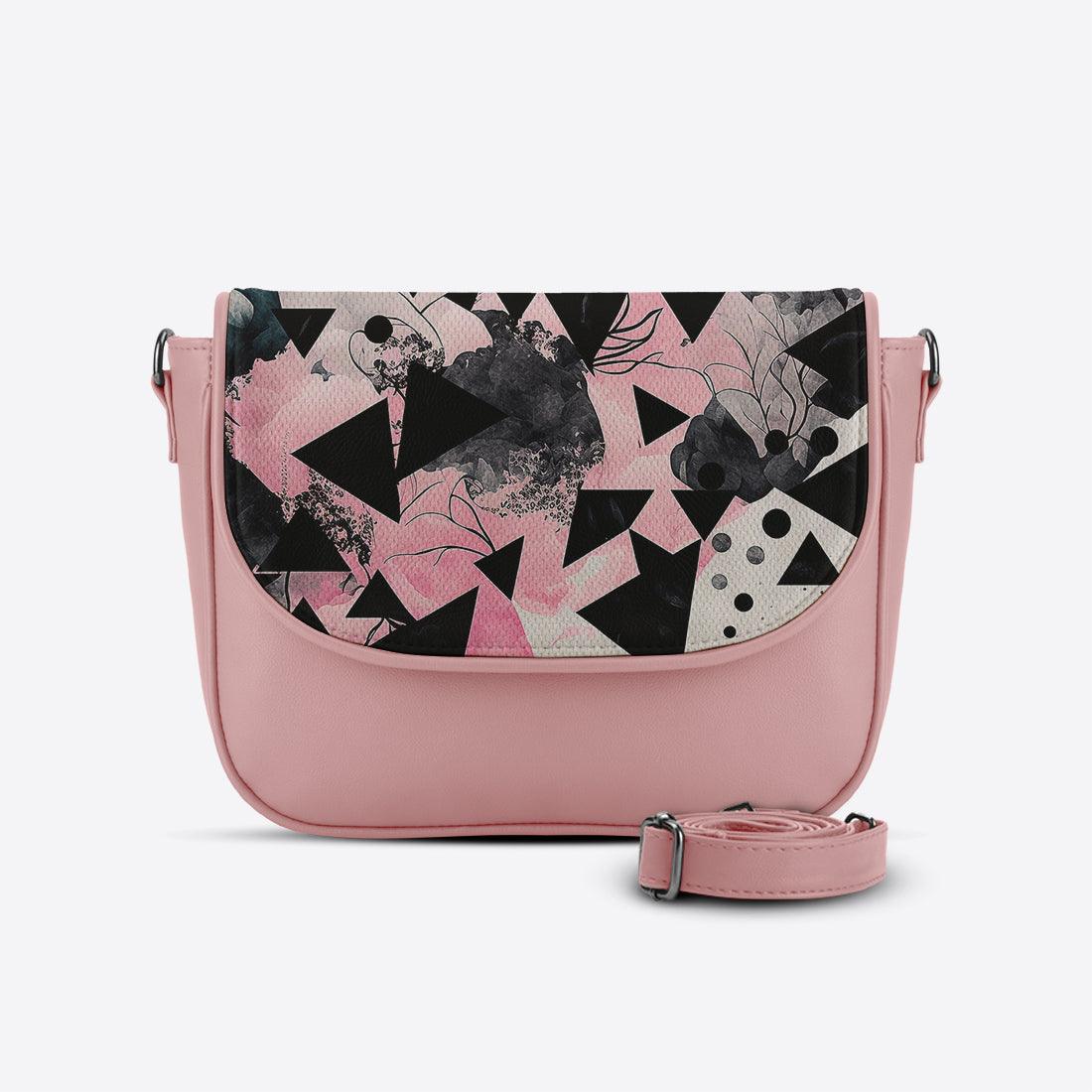 Rose Messenger Crossbody Triangles - CANVAEGYPT
