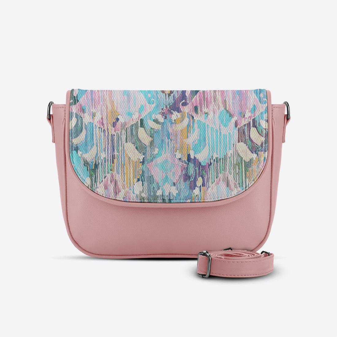 Rose Messenger Crossbody Vibrant purple - CANVAEGYPT