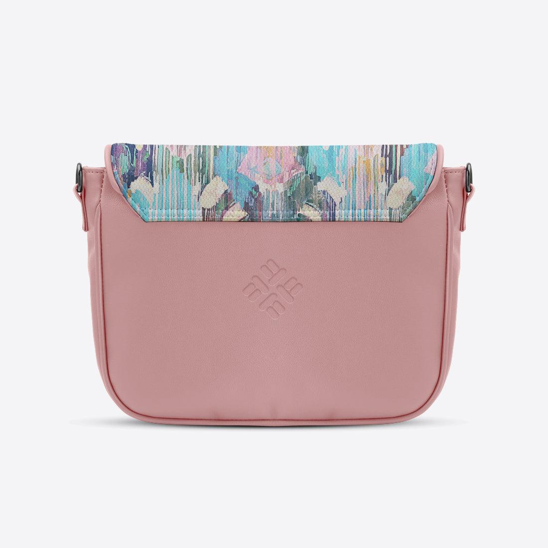 Rose Messenger Crossbody Vibrant purple - CANVAEGYPT