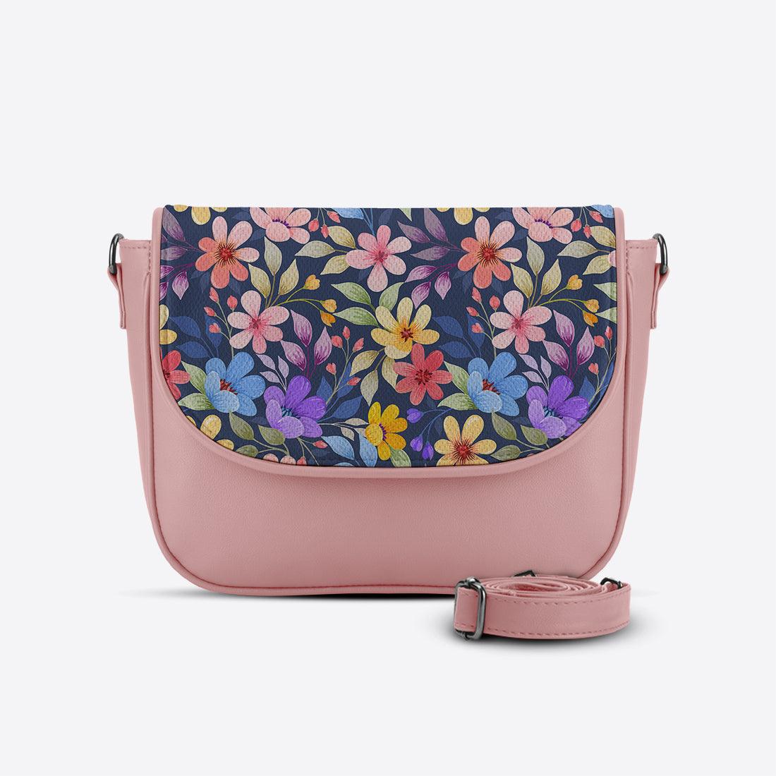 Rose Messenger Crossbody floral - CANVAEGYPT