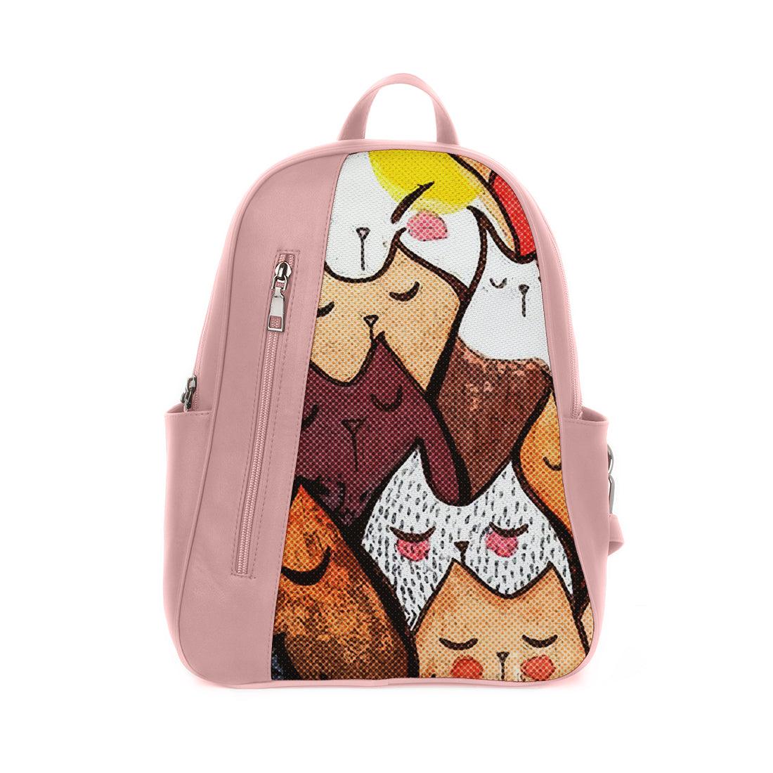 Rose Mixed Backpack Cats - CANVAEGYPT