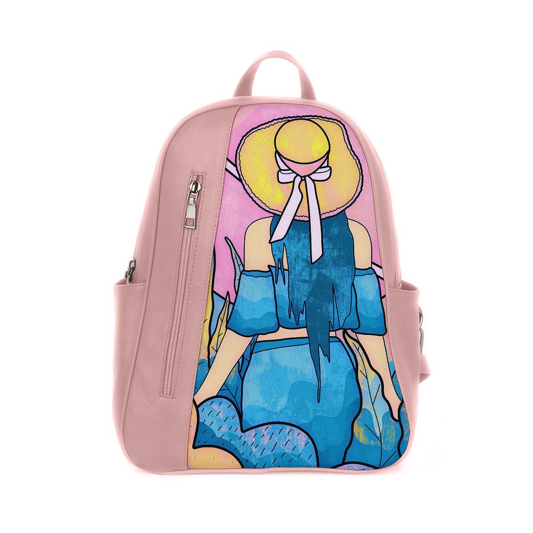 Rose Mixed Backpack Summer Girl - CANVAEGYPT