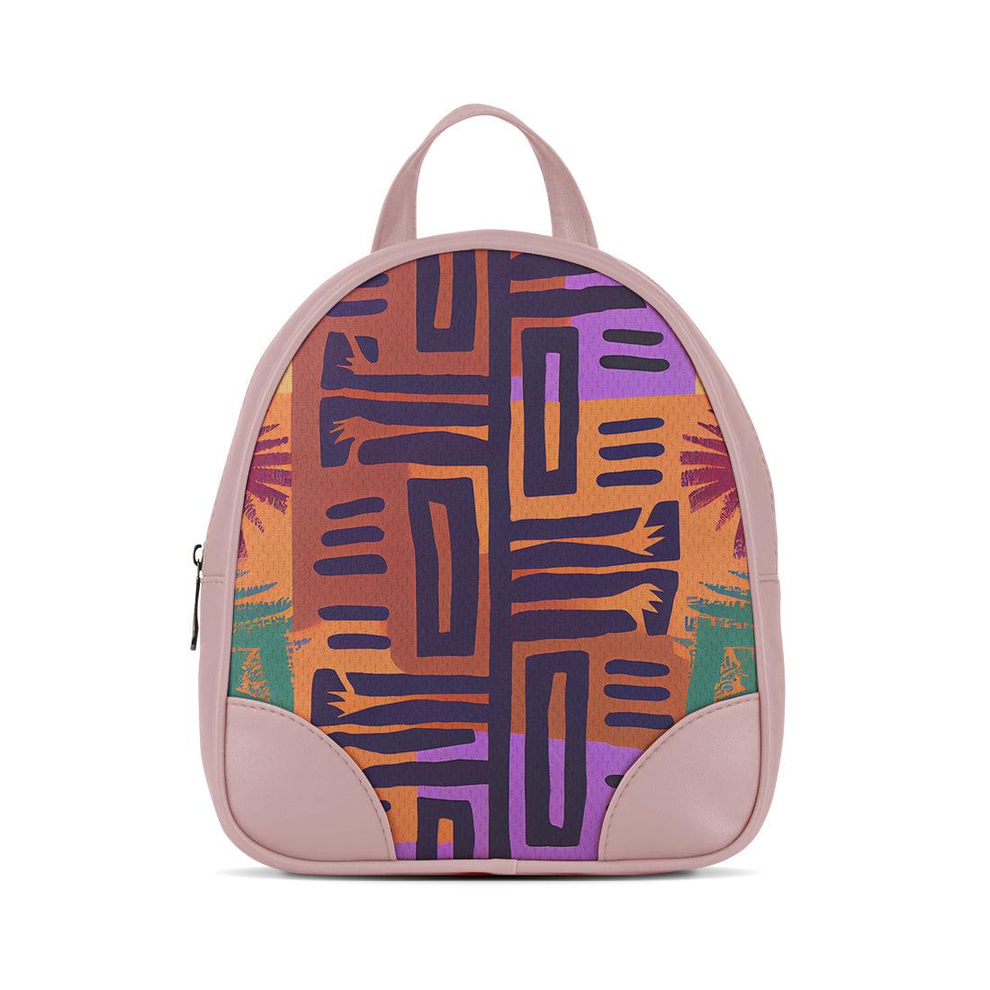 Rose O Mini Backpacks African Pattern - CANVAEGYPT