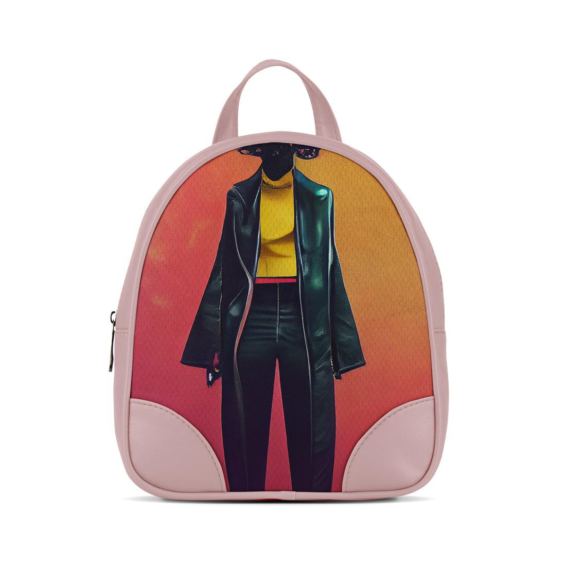 Rose O Mini Backpacks Black Model - CANVAEGYPT