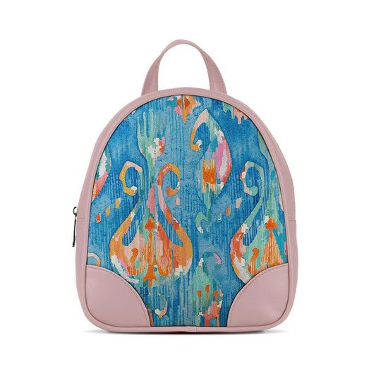 Rose O Mini Backpacks Electric blue - CANVAEGYPT