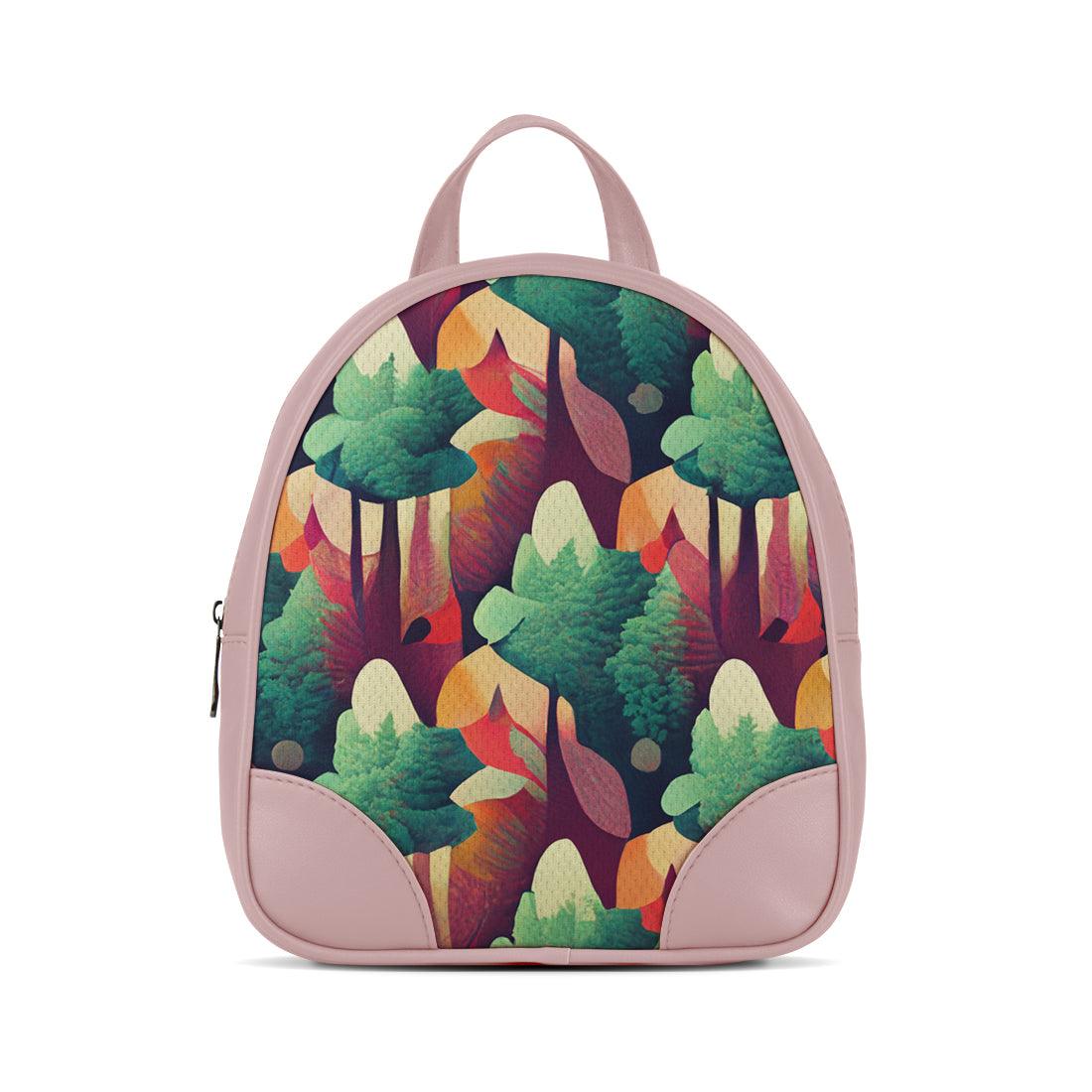 Rose O Mini Backpacks Forest Pattern - CANVAEGYPT