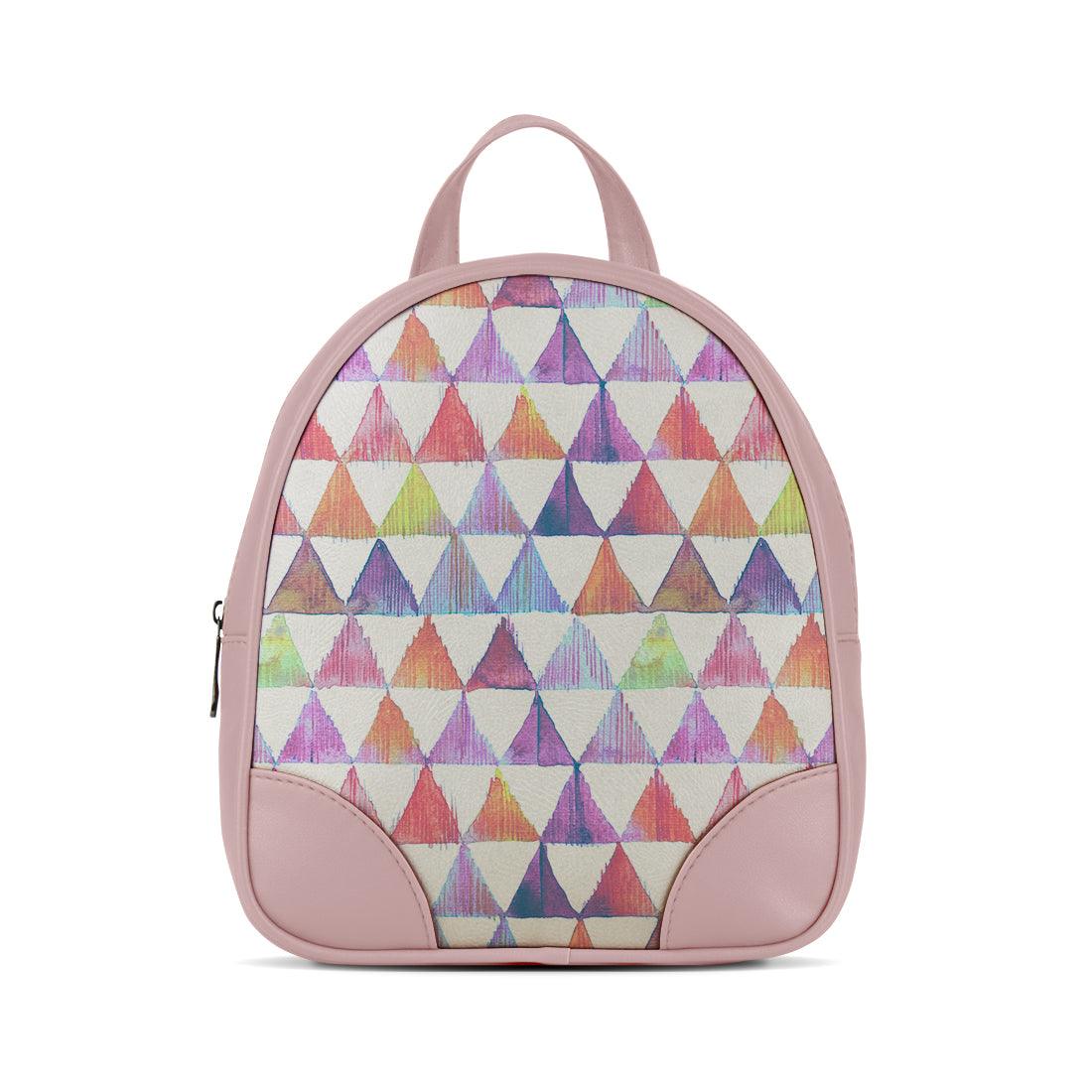 Rose O Mini Backpacks Rainbow triangles - CANVAEGYPT