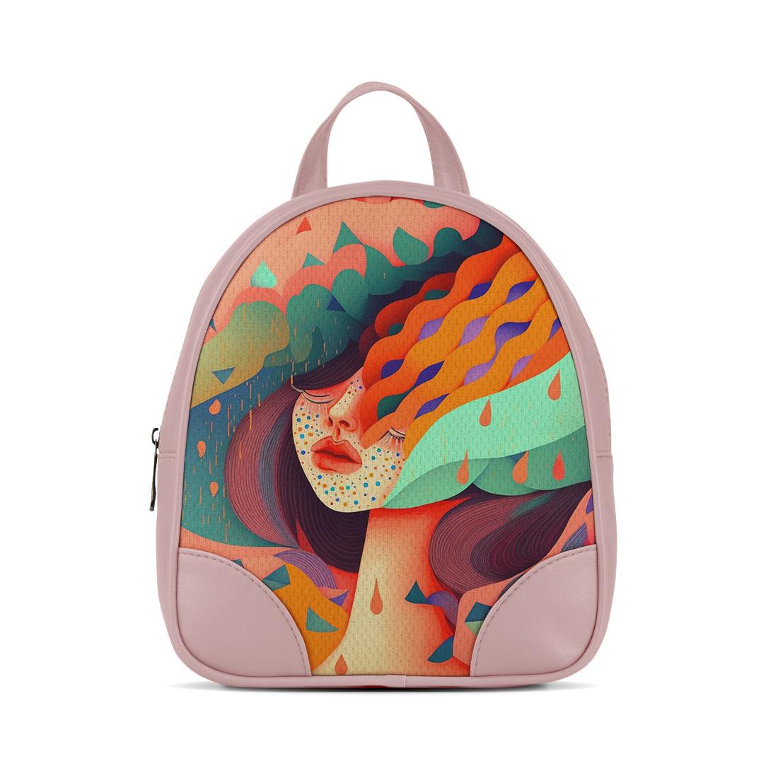 Rose O Mini Backpacks Wavy Head - CANVAEGYPT