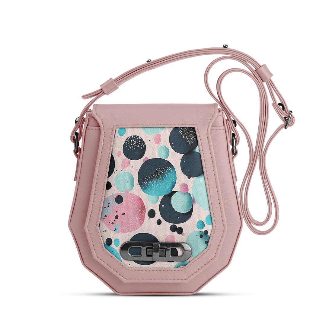 Rose Polygon Crossbags Colorful Circles - CANVAEGYPT