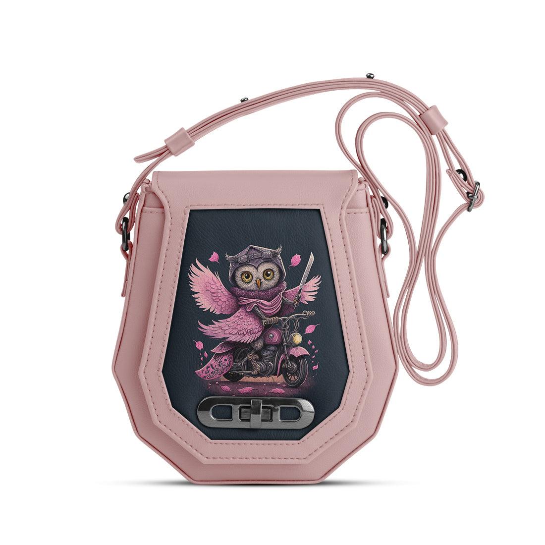 Rose Polygon Crossbags Moto Owl - CANVAEGYPT