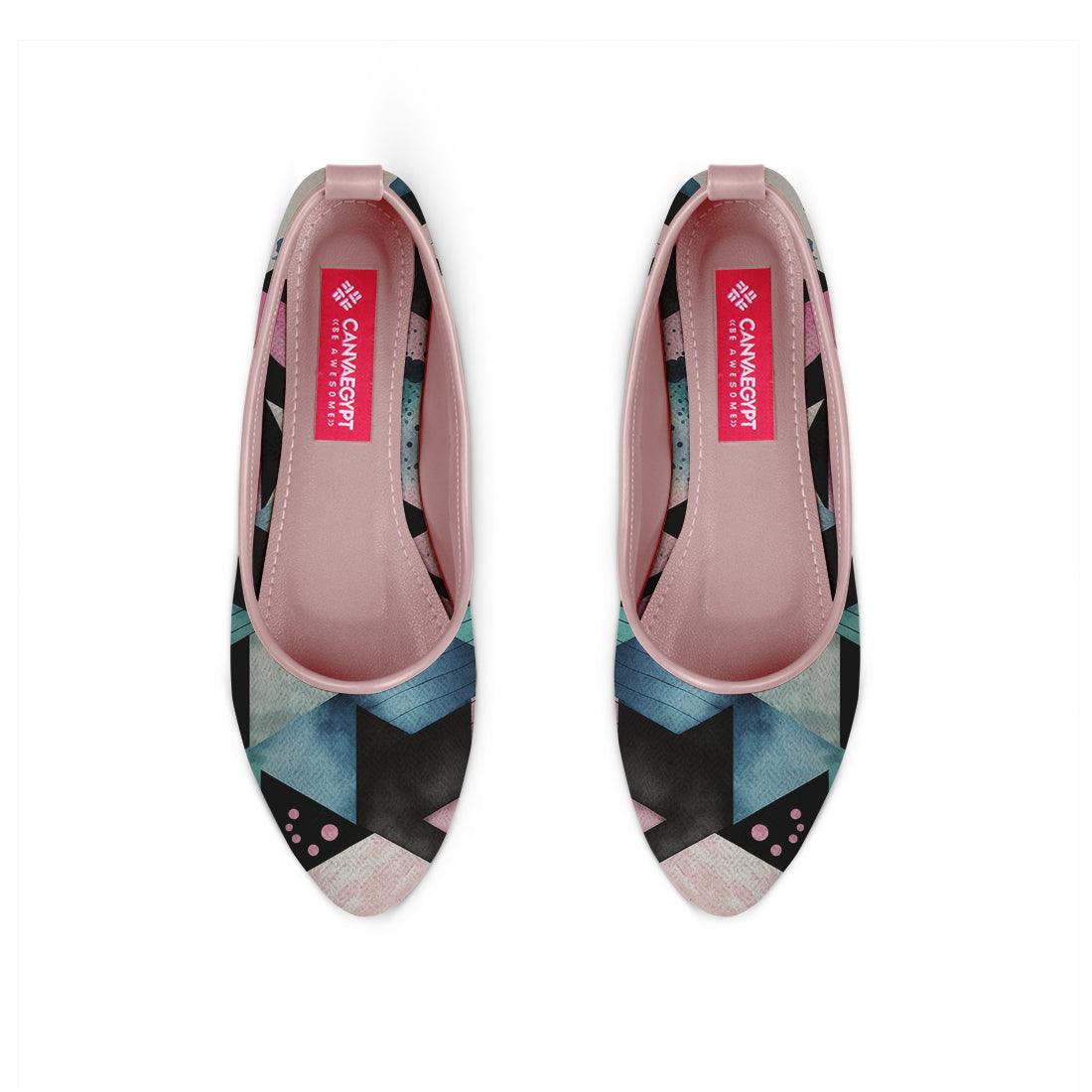 Rose Round Toe Shoe Crossed - CANVAEGYPT