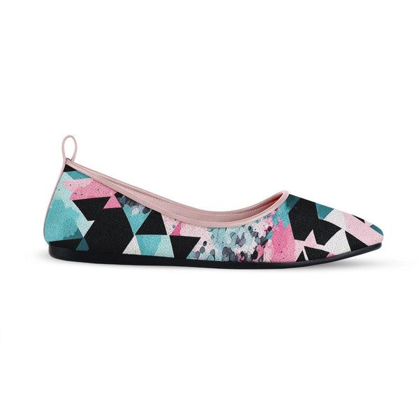 Rose Round Toe Shoe Glowing