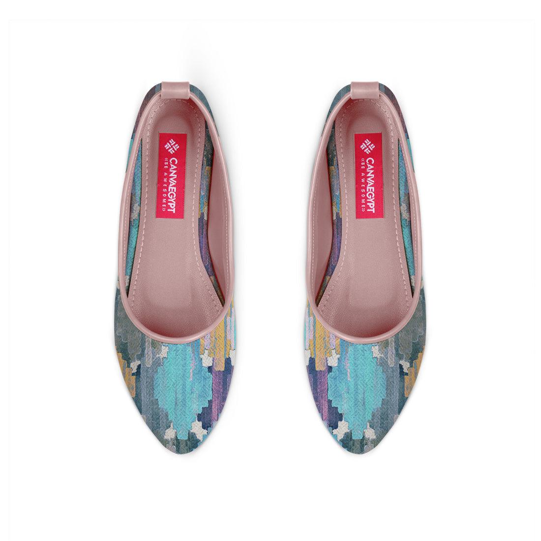 Rose Round Toe Shoe Iris - CANVAEGYPT