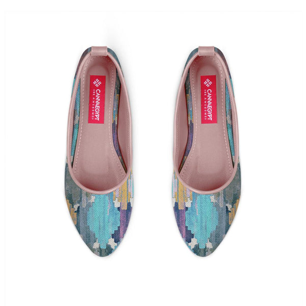 Rose Round Toe Shoe Iris - CANVAEGYPT